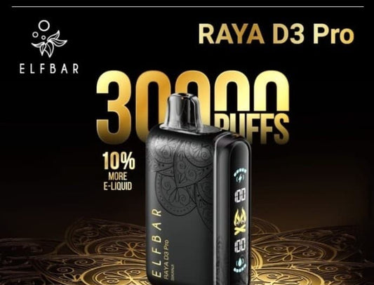 Elfbar Raya D3 Pro Coffee 30000Puffs
