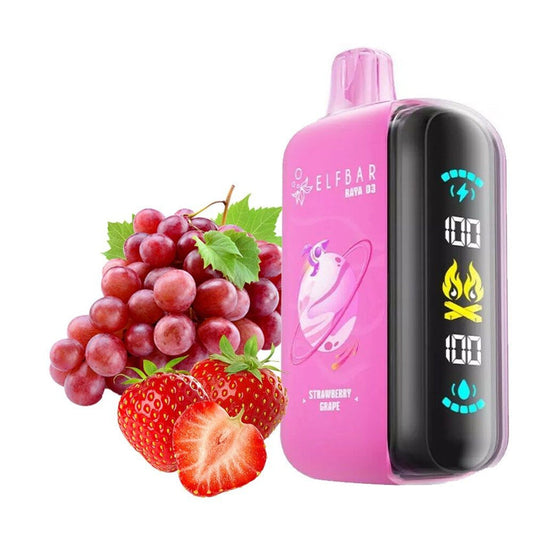 Elfbar Raya D3 Strawberry Grape 25000puffs