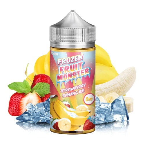 Frozen Fruit Monster Strawberry Banana Ice E liquid