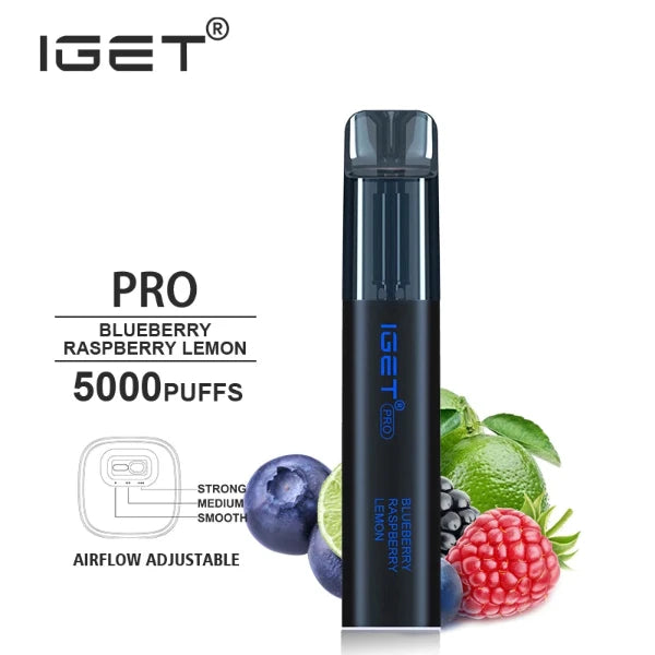 Iget Pro Disposable Blueberry Raspberry Lemon