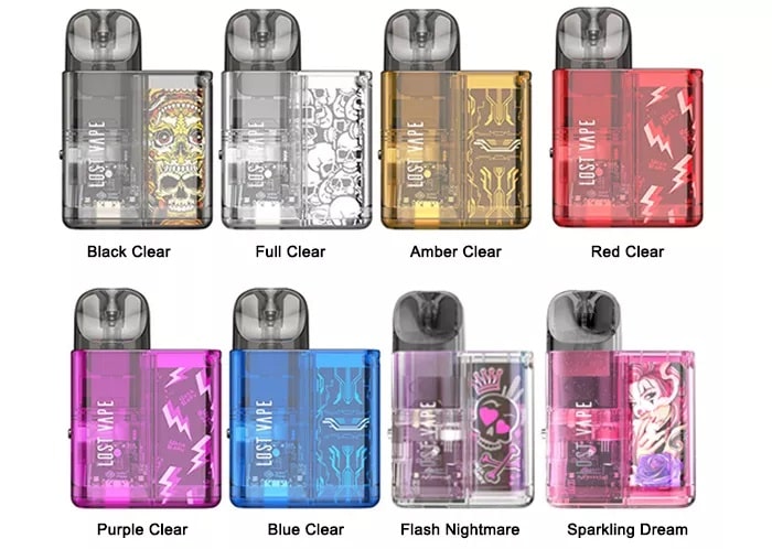 Lost Vape Ursa Baby Pod Kit Colors