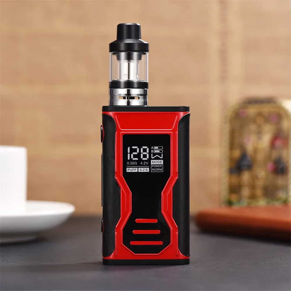 M3 128W Vape Kit display front