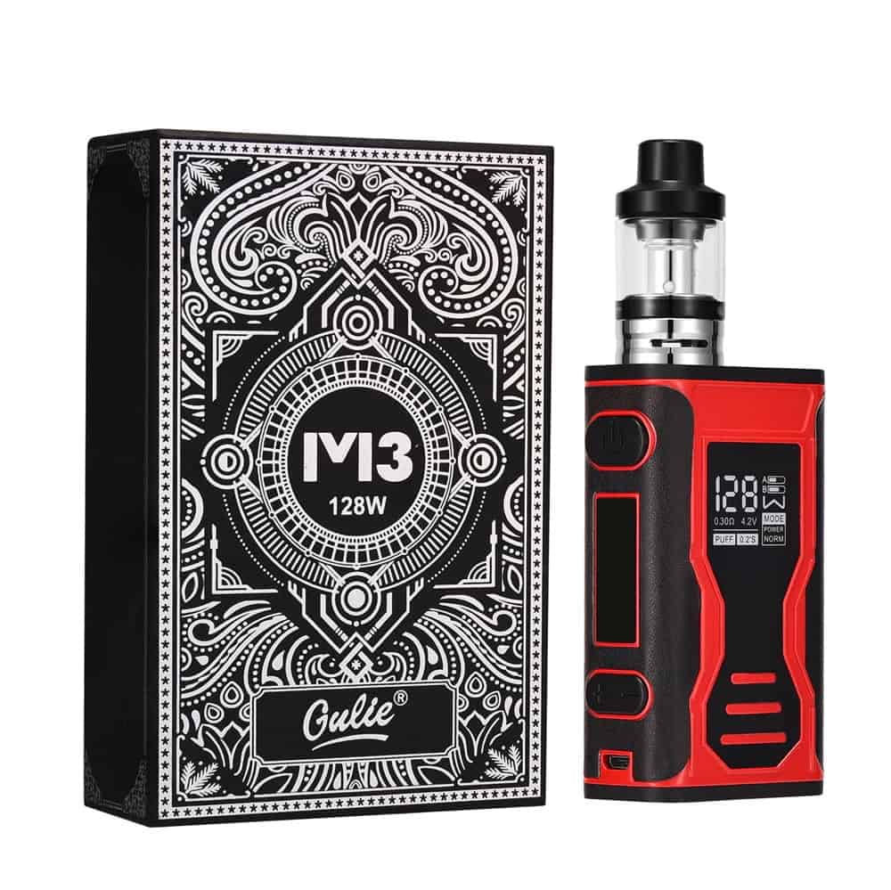 M3 128W Vape Kit packaging