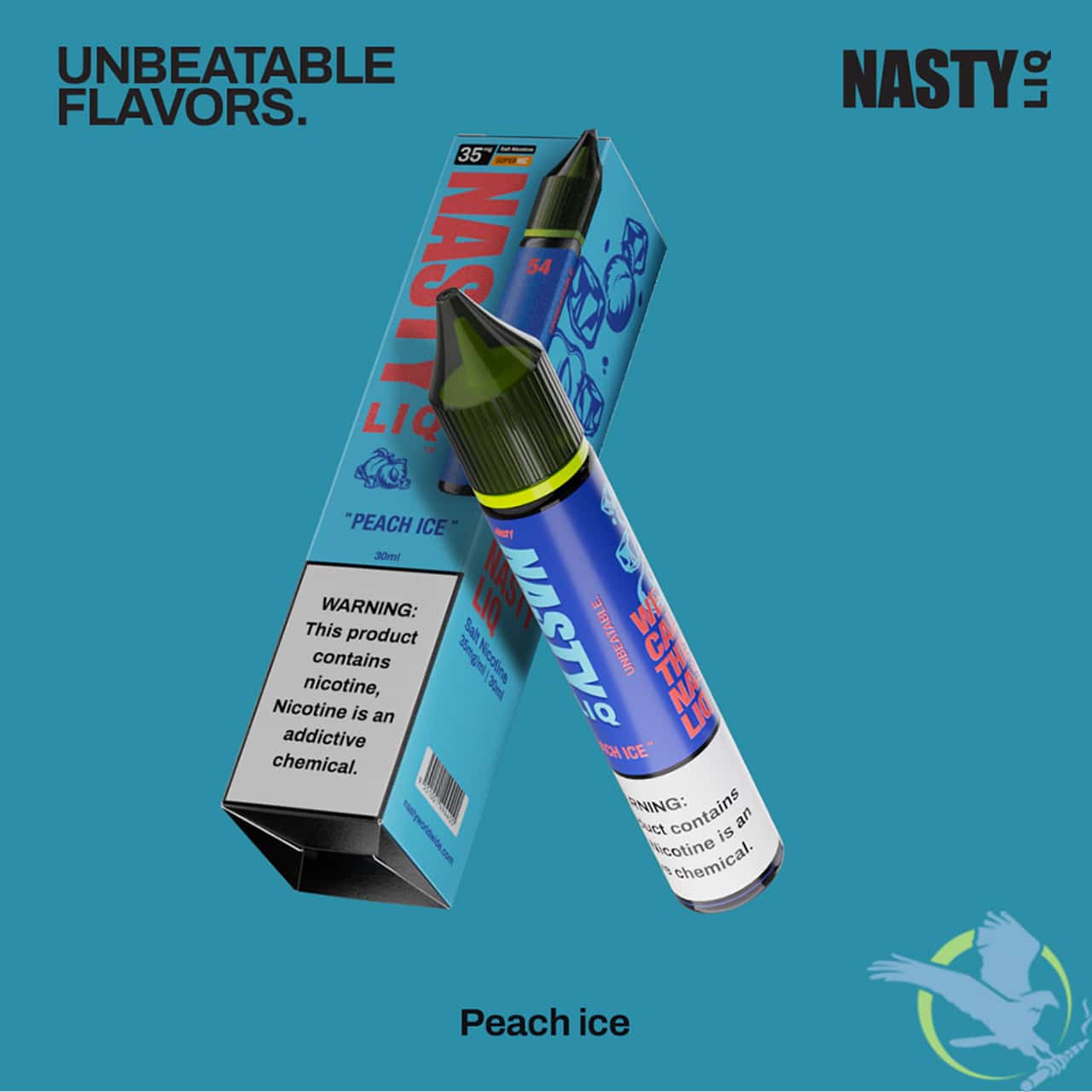 Nasty Liq Peach Ice Salt