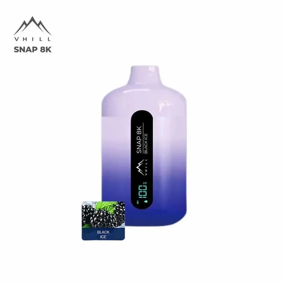 Vhill Snap 8K Vape black ice