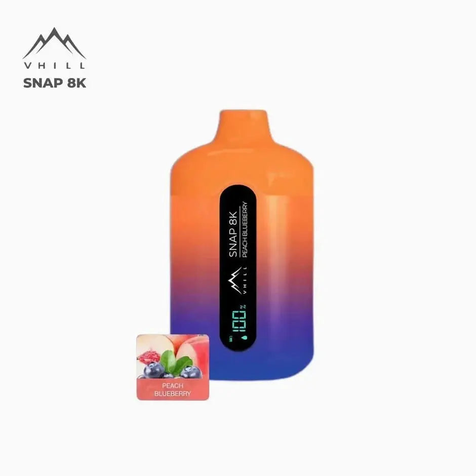 Vhill Snap 8K Vape peach blueberry