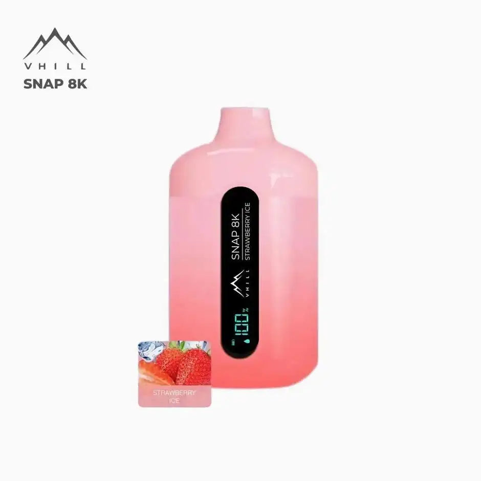 Vhill Snap 8K Vape strawberry ice