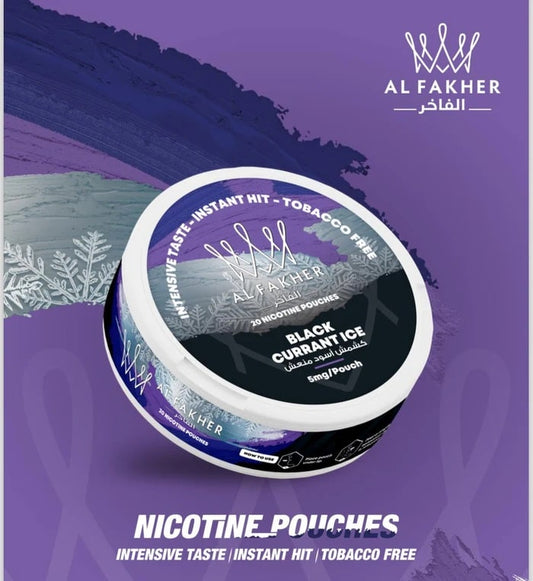 Al Fakher Blackcurrant Ice Nicotine Pouch