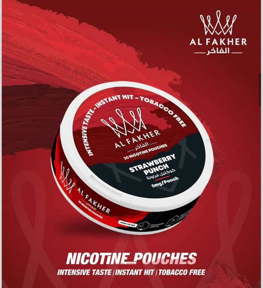 Al Fakher Strawberry Punch Nicotine Pouch