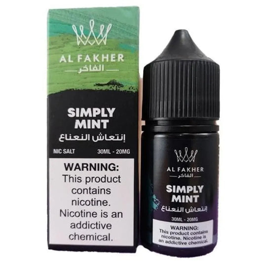 Al Fakher Nic Salt Simply Mint