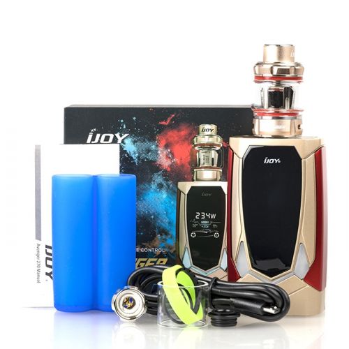 iJOY Avenger 270 234W TC Starter Kit packaging contents