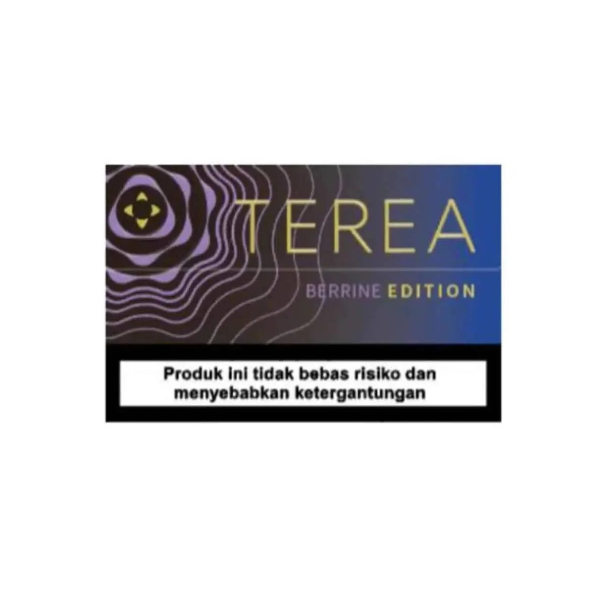 Terea Berrine Edition packaging with text on a white background