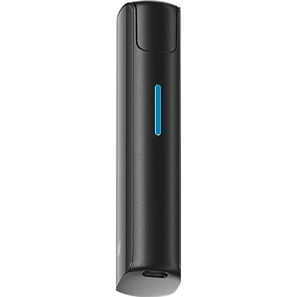 IQOS Lil Solid 2.0 diagonal look, also showing button and c type charging port of device