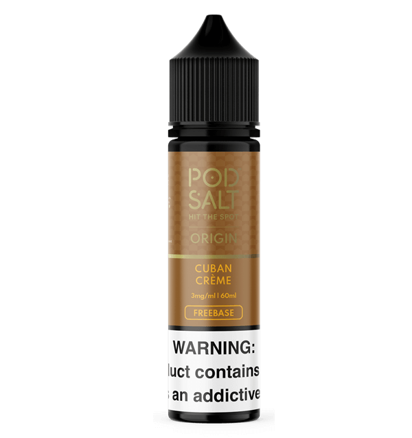 Pod Salt Freebase - Cuban Creme