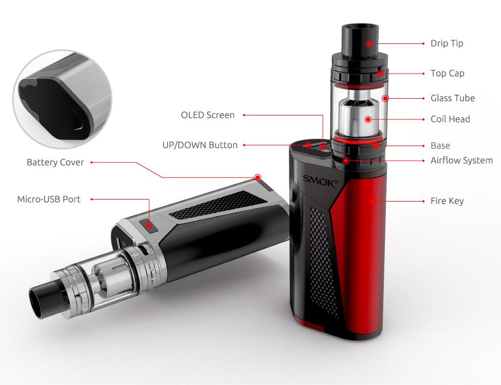 SMOK GX350 TC Vape Starter Kit Specification