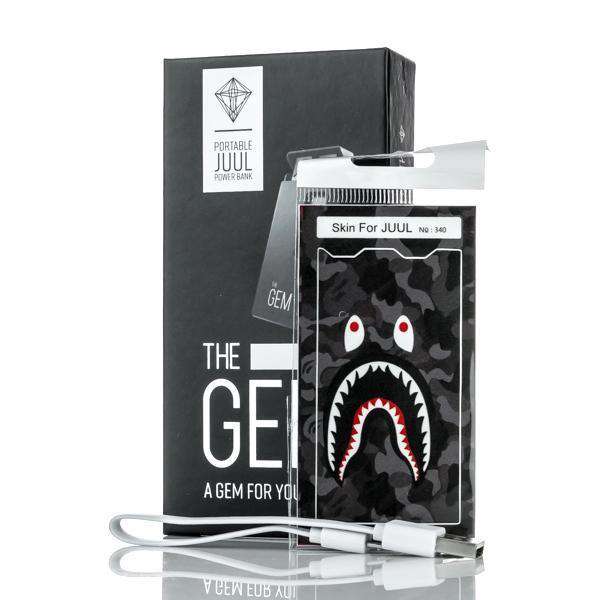 the gem juul portable charger with juul skin
