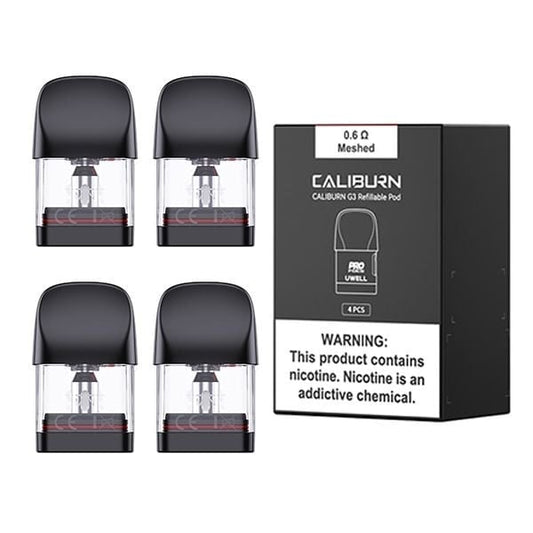 Caliburn G3 Replacement Pods 0.6ohm