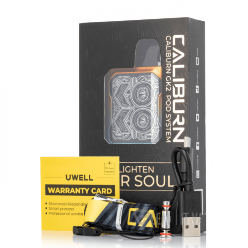 Uwell Caliburn GK2 Pod System packaging