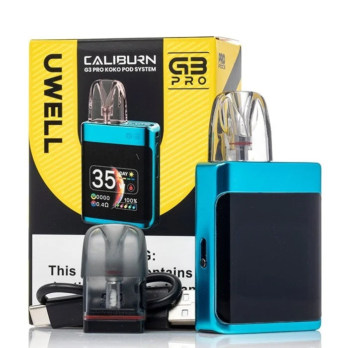 Uwell Caliburn G3 Pro Koko Vape - packaging content