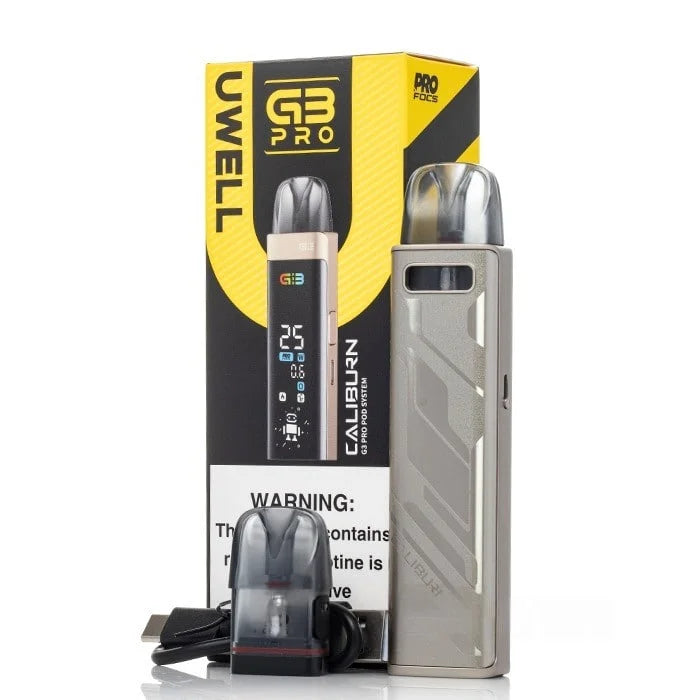 Uwell Caliburn G3 Pro Pod System - packaging content