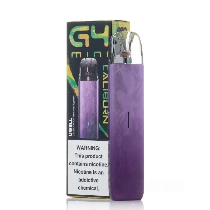 Uwell Caliburn G4 Mini Pod System - packaging content