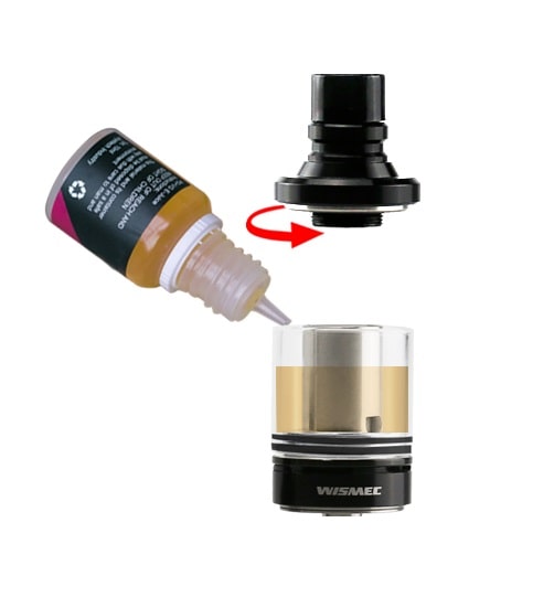 Wismec Amor Mini Tank Filling