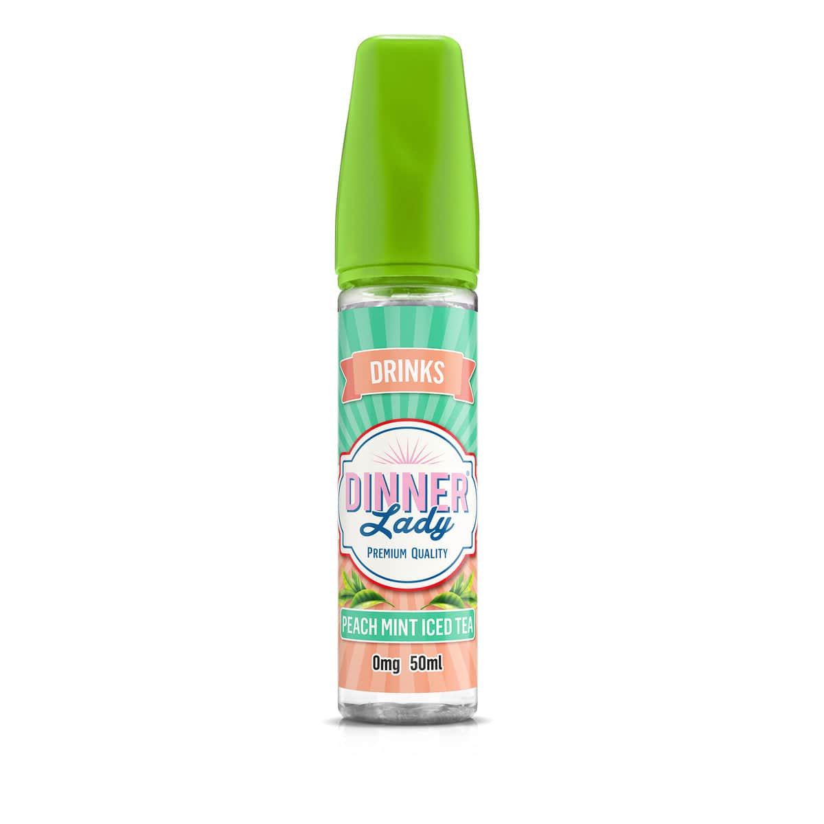 Dinner Lady E Liquid - Peach Mint Iced Tea
