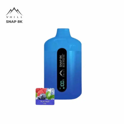 Vhill Snap 8K Vape bluu razz ice