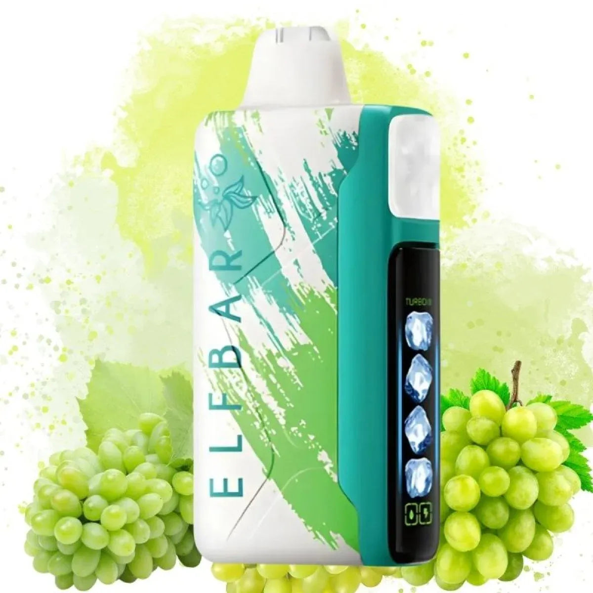 elfbar ice king white grape flavour