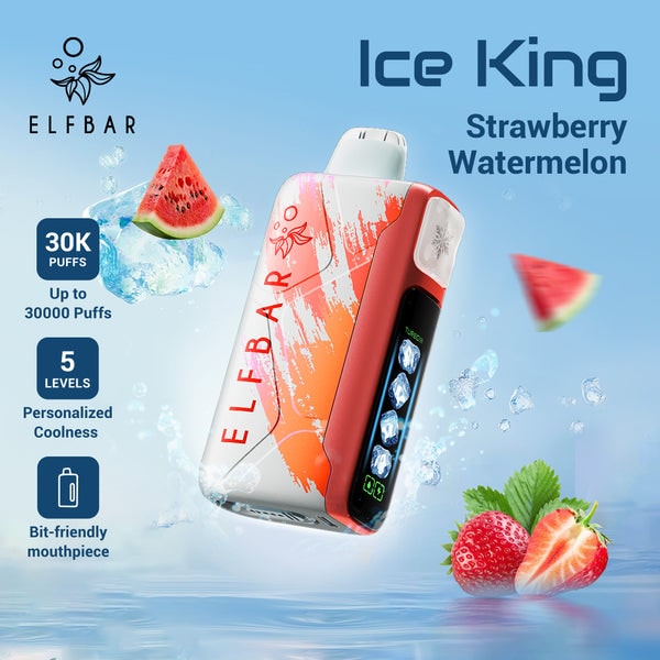 Elfbar Ice king Strawberry Watermelon