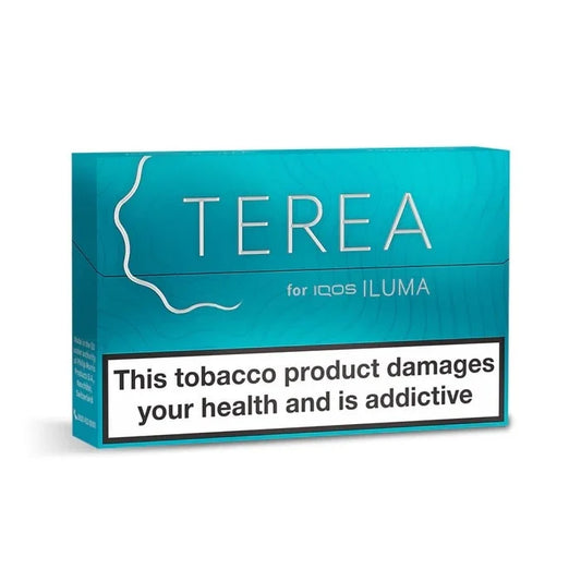 iqos terea cigarette turquoise selection pack