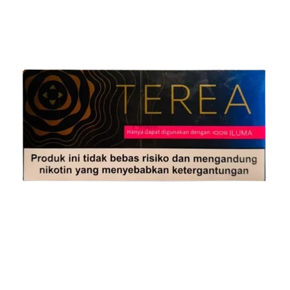 Terea Minago edition product packaging with text on a white background