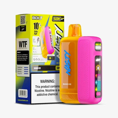 Nasty BOLT 50k Vape mango ice flavour