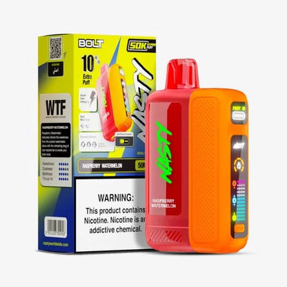 Nasty BOLT 50k Vape raspberry watermelon flavour