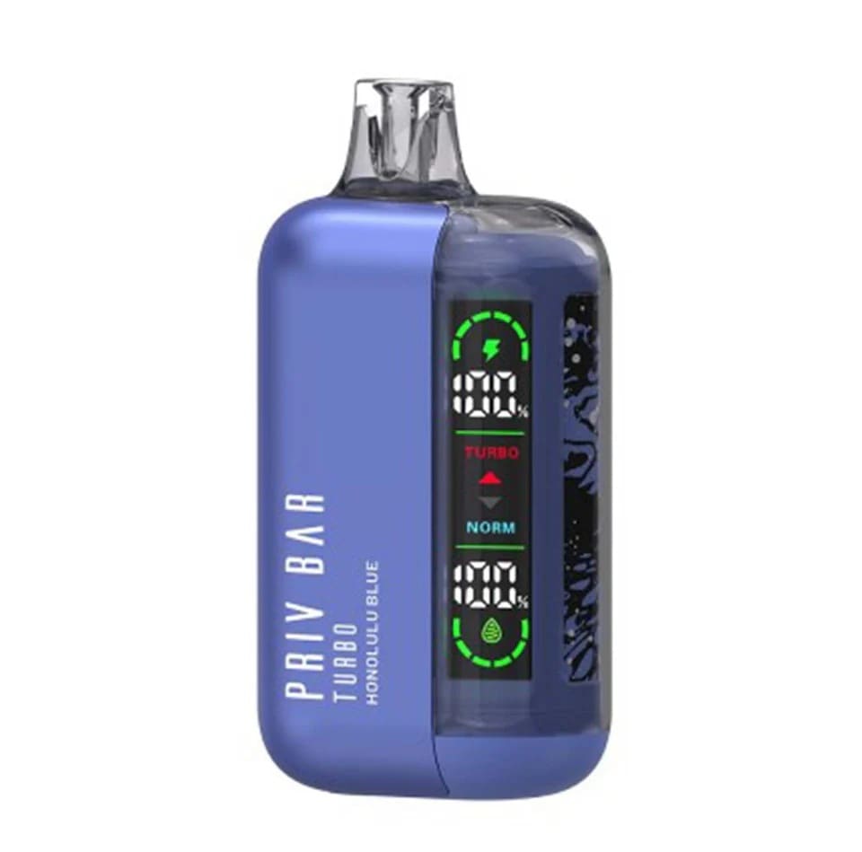 Priv Bar Turbo Vape honolulu blue