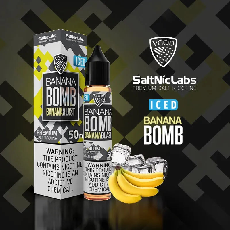 VGOD Nicotine Salt - Iced Banana Bomb