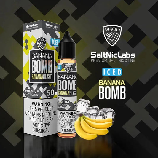 VGOD Nicotine Salt - Iced Banana Bomb