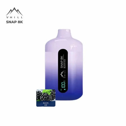 Vhill Snap 8K Vape black ice