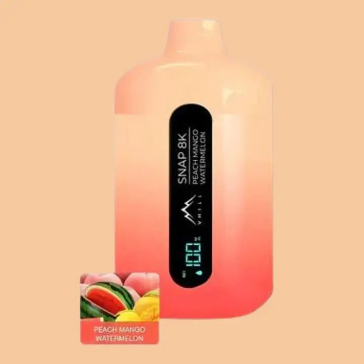 Vhill Snap 8K Vape peach mango watermelon