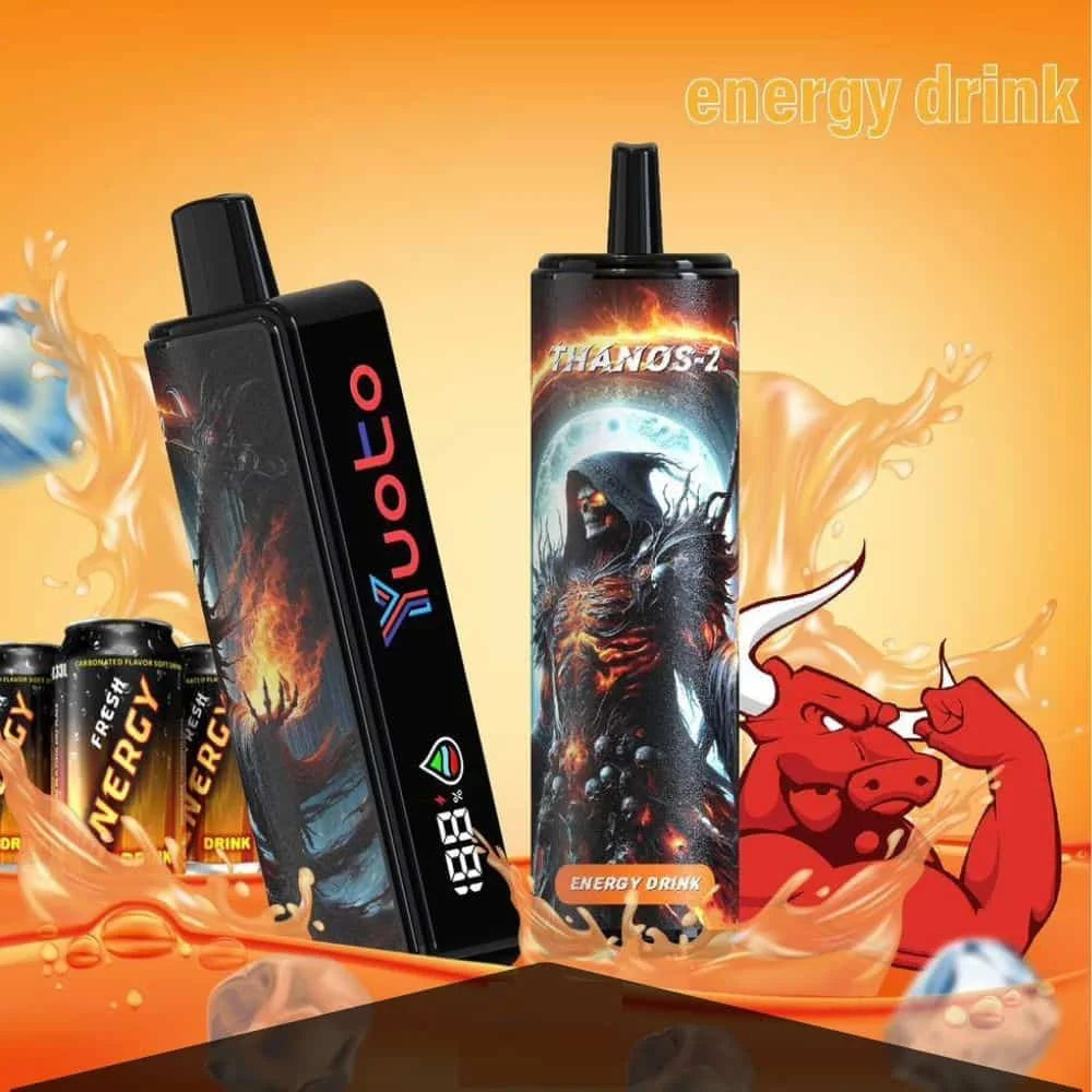 Yuoto Thanos 2 Vape energy drink creative