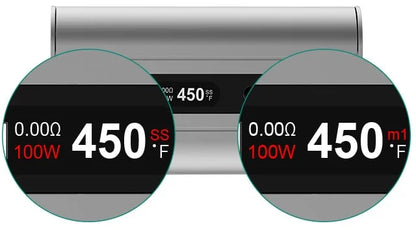 Eleaf iStick 100W Box Mod - screen display