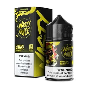 Nasty Juice Green Mango vape salt bottle and packaging