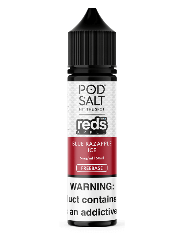 Pod Salt Freebase - Blue Razapple Ice