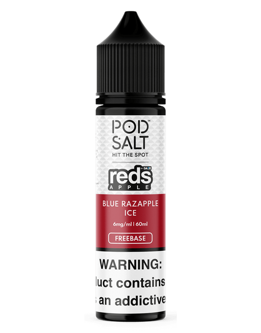 Pod Salt Freebase - Blue Razapple Ice