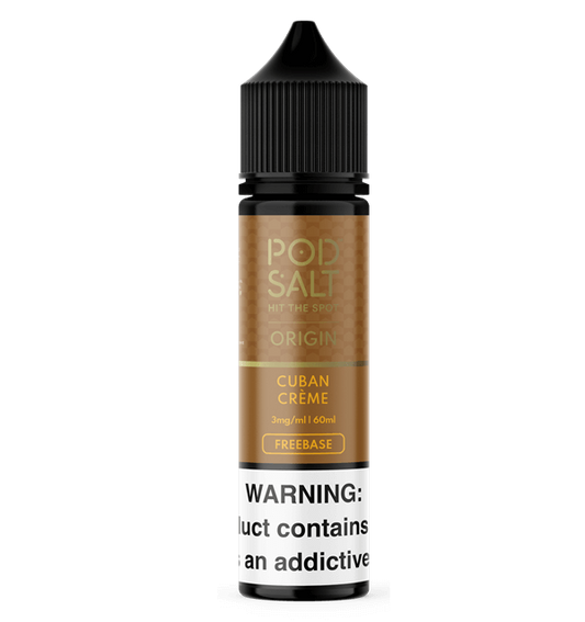 Pod Salt Freebase - Cuban Creme