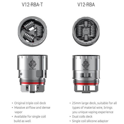 SMOK V12 RBA T Replacement Coils