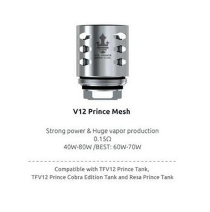 SMOK V12 Price mesh Replacement Coils description