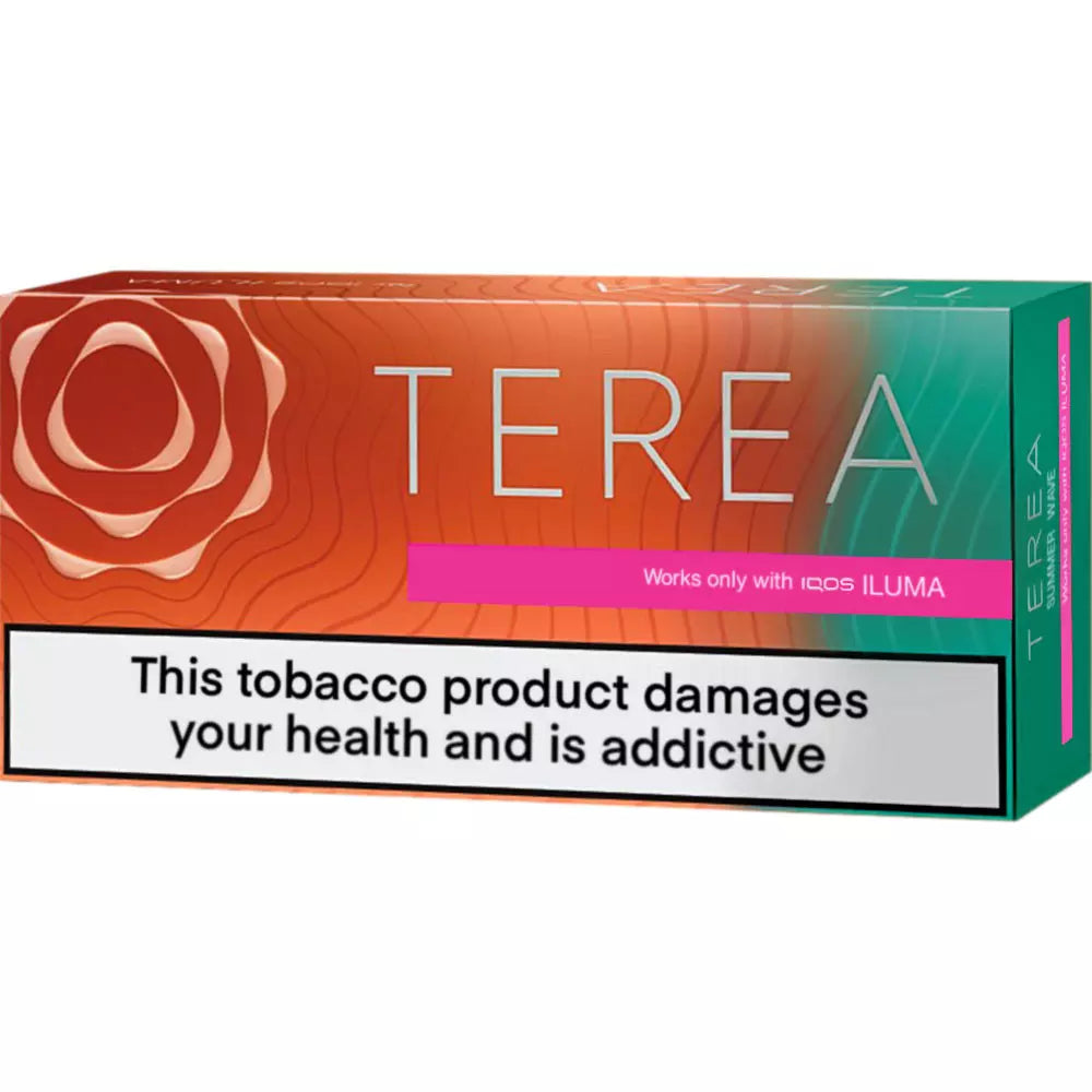 Terea summer wave cigarette carton