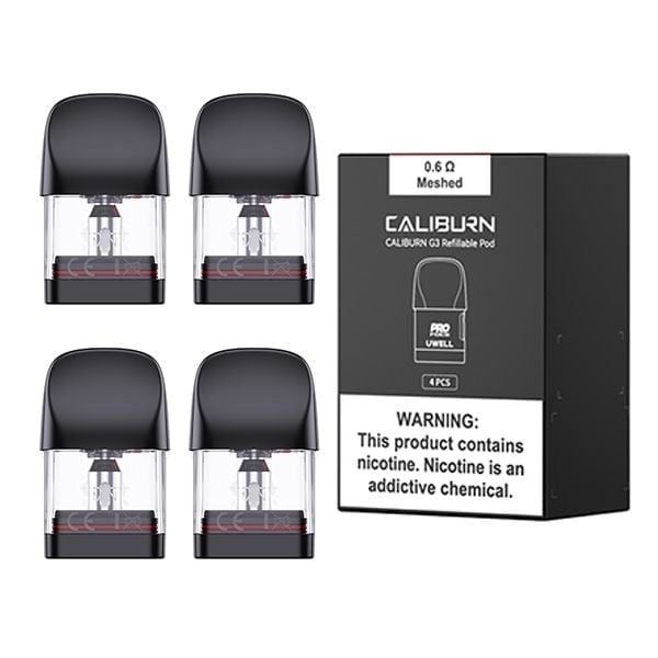 Caliburn G3 Replacement Pods 0.6ohm