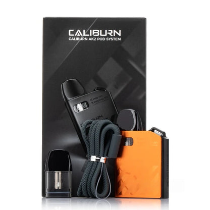 Caliburn AK2 pod vape - packaging content